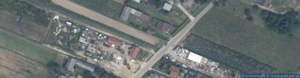 Zdjęcie satelitarne Borki ul.
