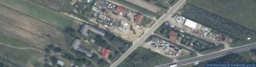 Zdjęcie satelitarne Borki ul.