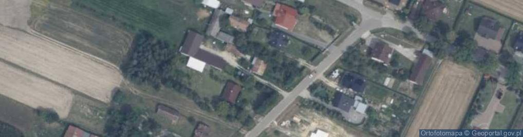 Zdjęcie satelitarne Borki ul.