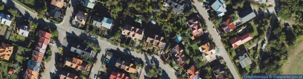 Zdjęcie satelitarne Borówkowa ul.