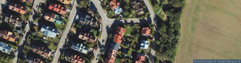 Zdjęcie satelitarne Borówkowa ul.