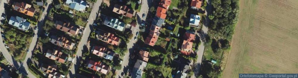Zdjęcie satelitarne Borówkowa ul.