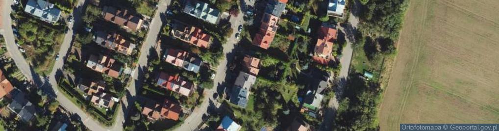 Zdjęcie satelitarne Borówkowa ul.
