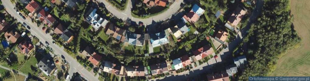 Zdjęcie satelitarne Borówkowa ul.