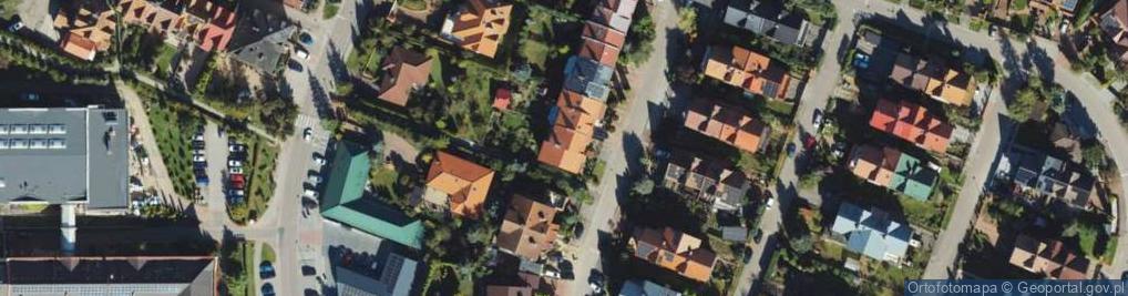 Zdjęcie satelitarne Borówkowa ul.