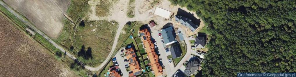 Zdjęcie satelitarne Borowików ul.