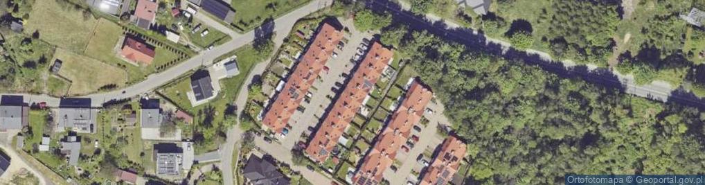 Zdjęcie satelitarne Borówkowa ul.