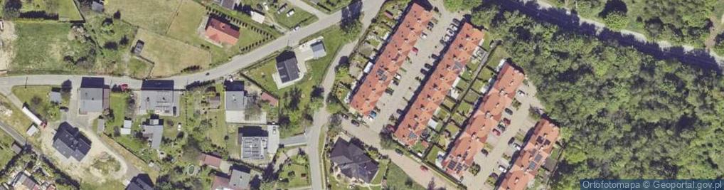 Zdjęcie satelitarne Borówkowa ul.