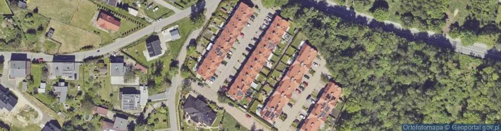Zdjęcie satelitarne Borówkowa ul.
