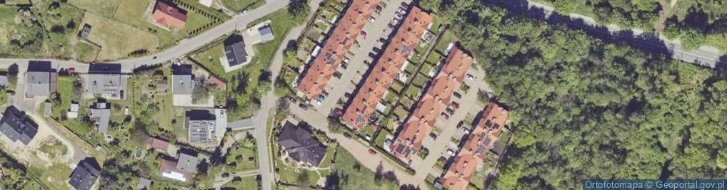 Zdjęcie satelitarne Borówkowa ul.