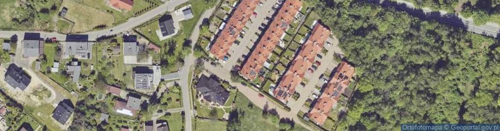 Zdjęcie satelitarne Borówkowa ul.