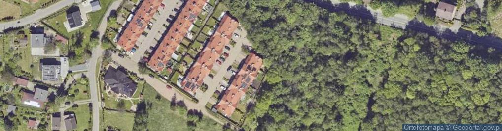 Zdjęcie satelitarne Borówkowa ul.