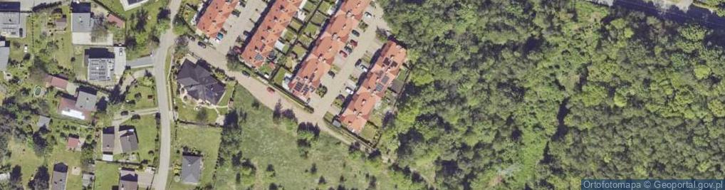 Zdjęcie satelitarne Borówkowa ul.