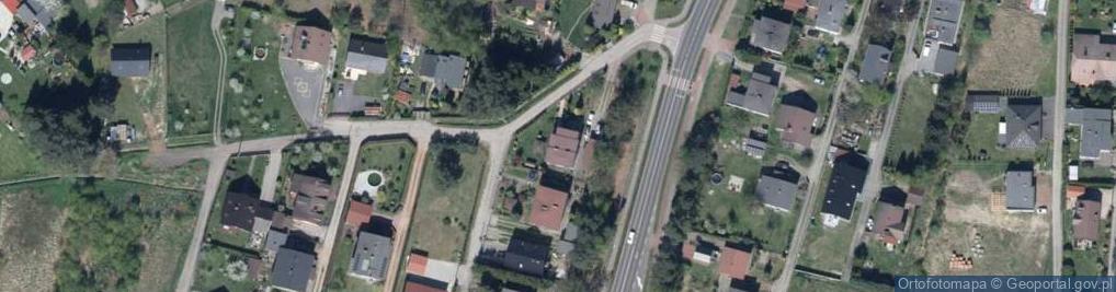 Zdjęcie satelitarne Borowa ul.