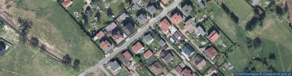 Zdjęcie satelitarne Bożka Arki ul.
