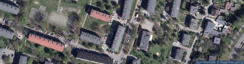 Zdjęcie satelitarne Bohaterów Westerplatte ul.