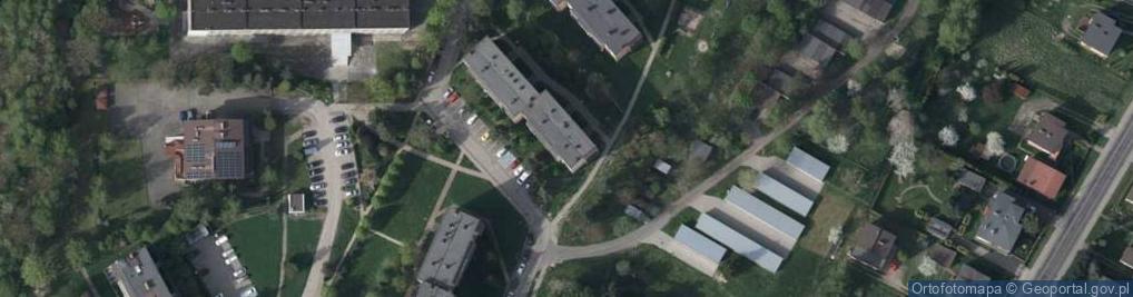 Zdjęcie satelitarne Boczna ul.