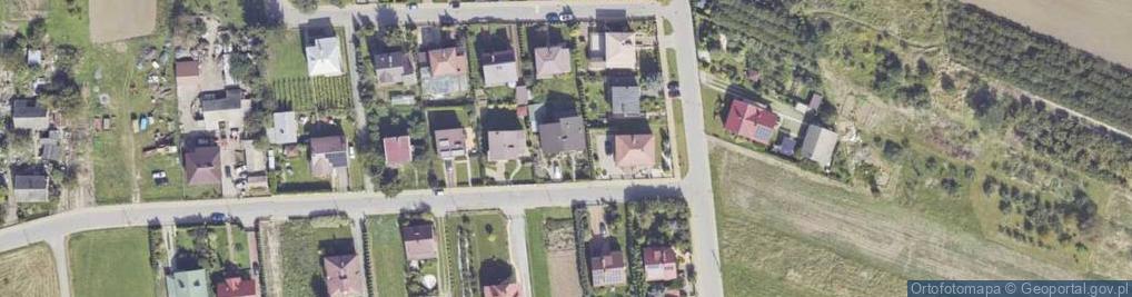 Zdjęcie satelitarne Bosmańska ul.