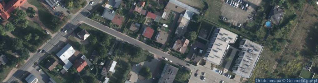 Zdjęcie satelitarne Boczna ul.
