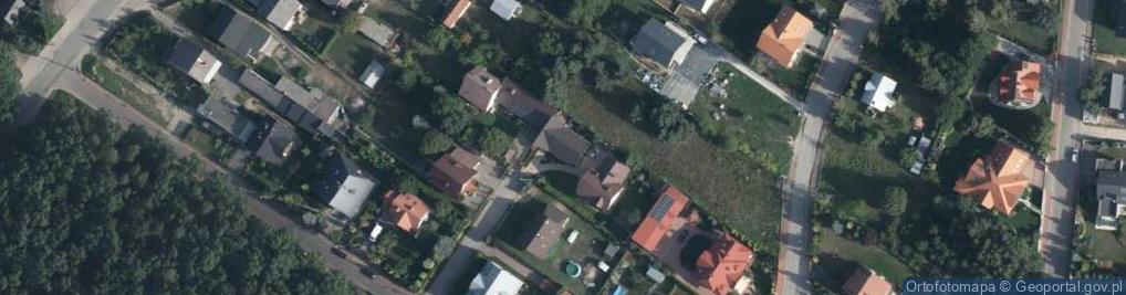 Zdjęcie satelitarne Borówkowa ul.