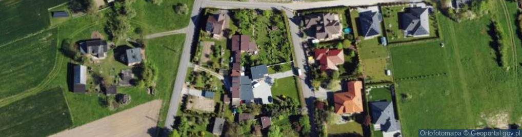 Zdjęcie satelitarne Boczna ul.