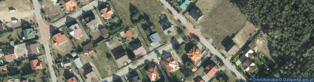 Zdjęcie satelitarne Borówkowa ul.