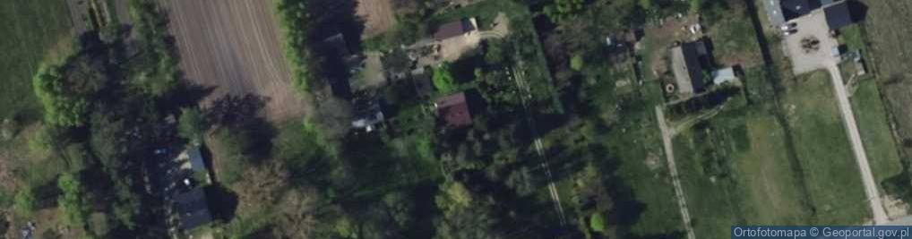 Zdjęcie satelitarne Borowiny ul.