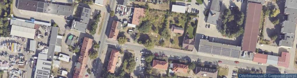 Zdjęcie satelitarne Bohaterów Warszawy ul.