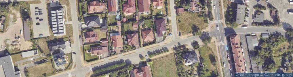 Zdjęcie satelitarne Bolesława Krzywoustego ul.