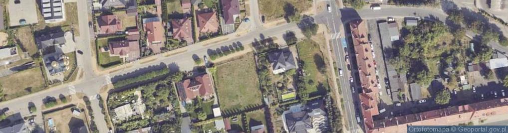 Zdjęcie satelitarne Bolesława Krzywoustego ul.