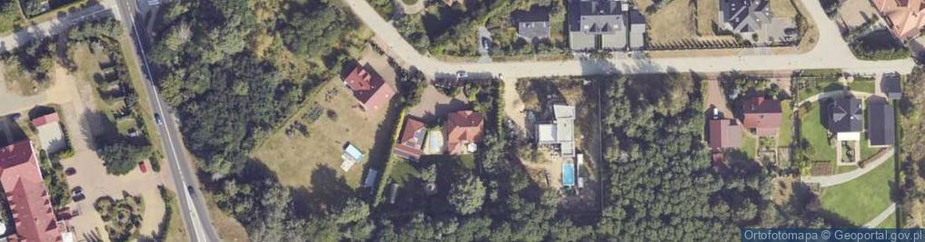 Zdjęcie satelitarne Borówkowa ul.