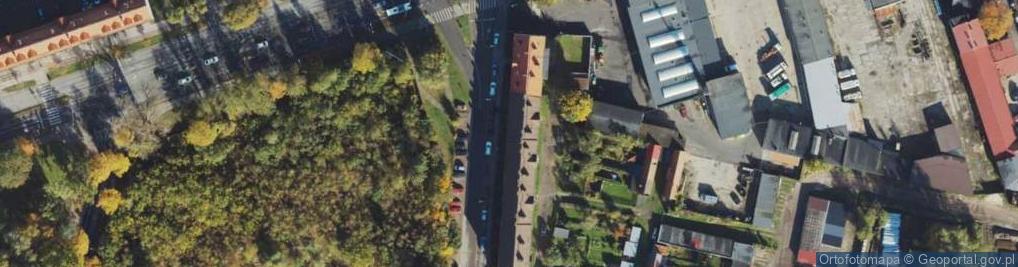 Zdjęcie satelitarne Bolesława Krzywoustego ul.