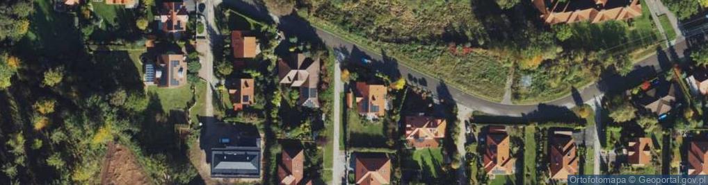 Zdjęcie satelitarne Borówkowa ul.