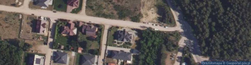 Zdjęcie satelitarne Borsucza ul.