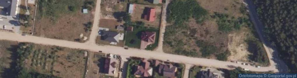 Zdjęcie satelitarne Borsucza ul.