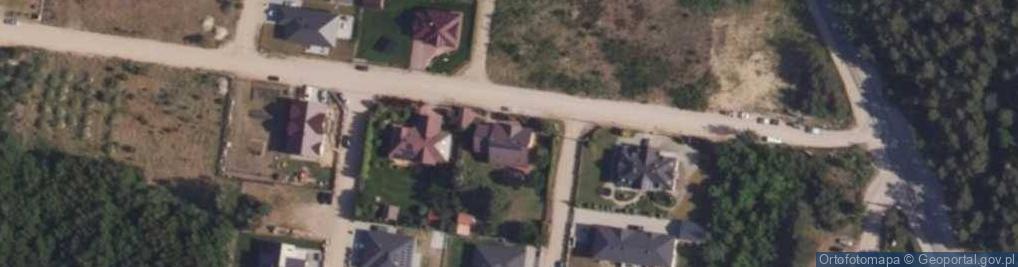Zdjęcie satelitarne Borsucza ul.