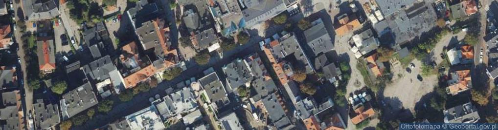 Zdjęcie satelitarne Bohaterów Monte Cassino ul.