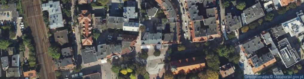 Zdjęcie satelitarne Bohaterów Monte Cassino ul.