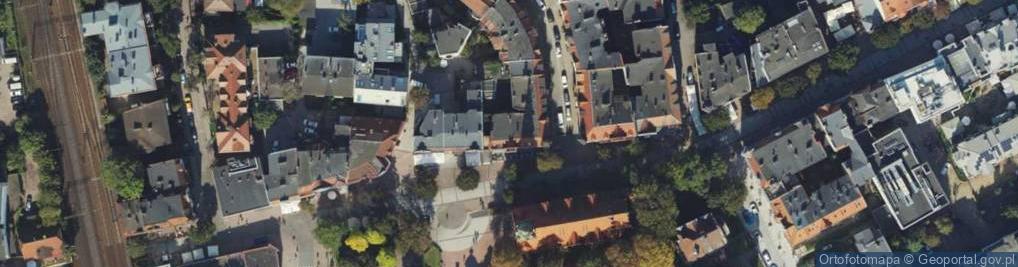 Zdjęcie satelitarne Bohaterów Monte Cassino ul.