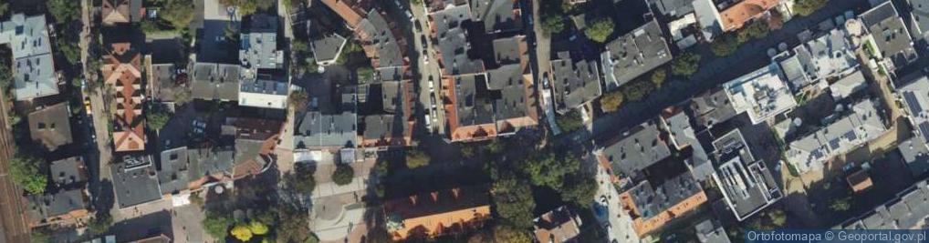 Zdjęcie satelitarne Bohaterów Monte Cassino ul.