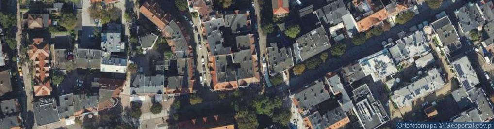 Zdjęcie satelitarne Bohaterów Monte Cassino ul.