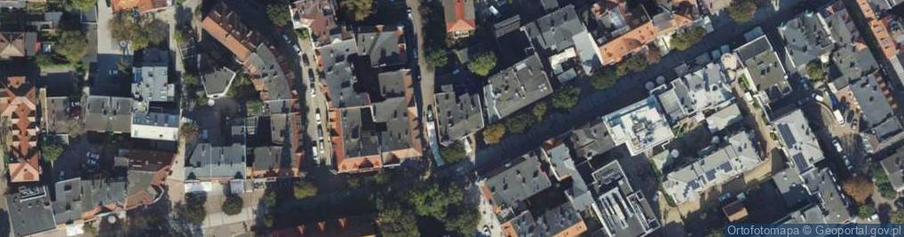 Zdjęcie satelitarne Bohaterów Monte Cassino ul.