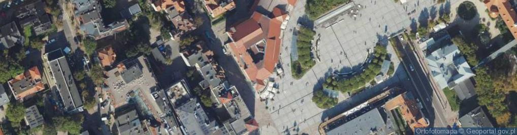 Zdjęcie satelitarne Bohaterów Monte Cassino ul.