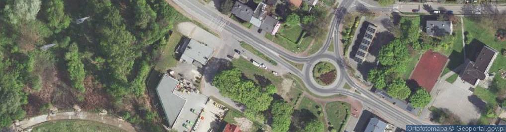 Zdjęcie satelitarne Bóźnicza ul.