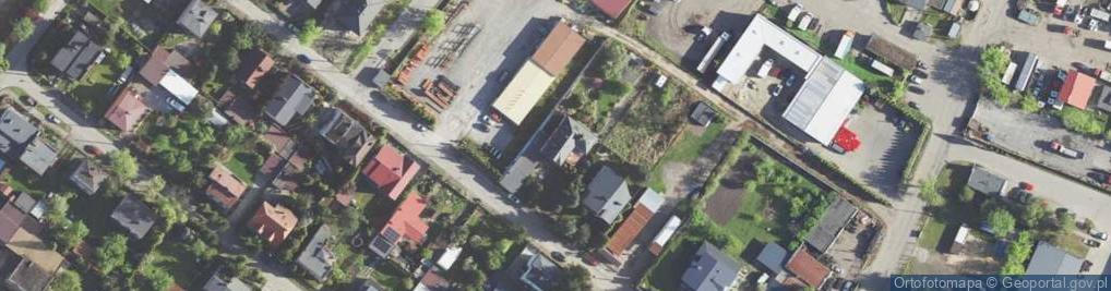 Zdjęcie satelitarne Borowa ul.
