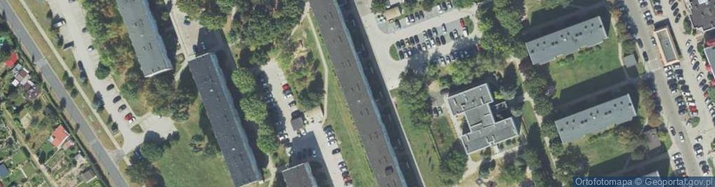 Zdjęcie satelitarne Bora-Komorowskiego Tadeusza, gen. ul.