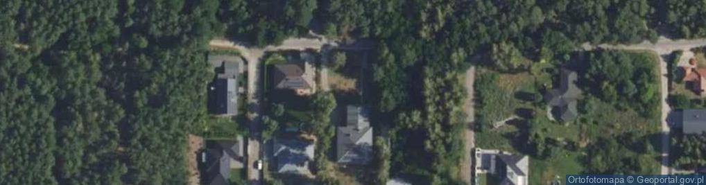 Zdjęcie satelitarne Borsucza ul.