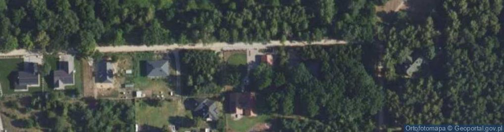 Zdjęcie satelitarne Borsucza ul.
