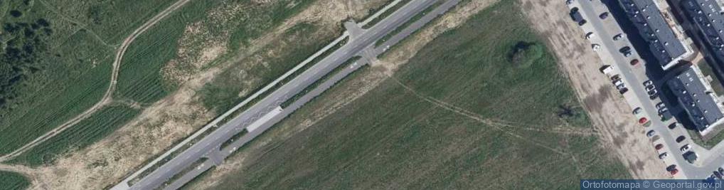 Zdjęcie satelitarne Bohaterów Monte Cassino ul.