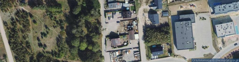 Zdjęcie satelitarne Bohaterów Getta ul.